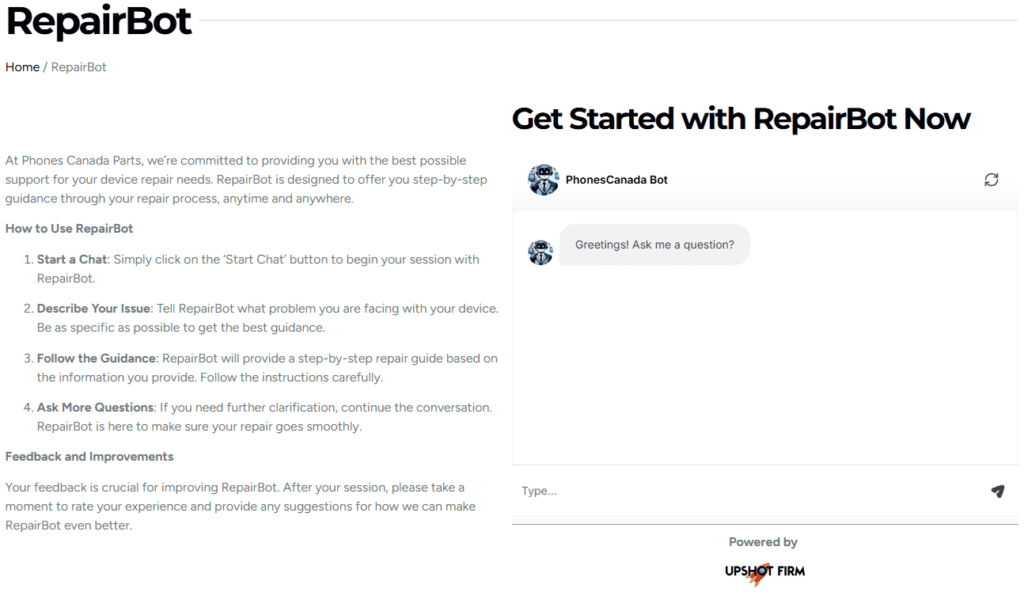 AI Repair Assistant