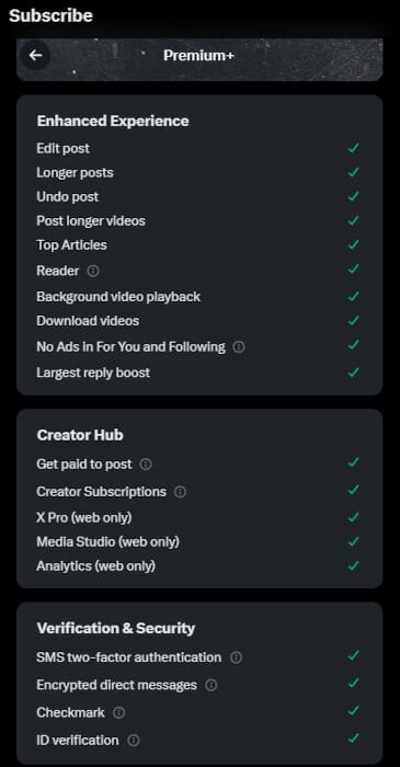 Premium Plus benefits - Twitter introduces expensive Premium Plus tier with even more benefits