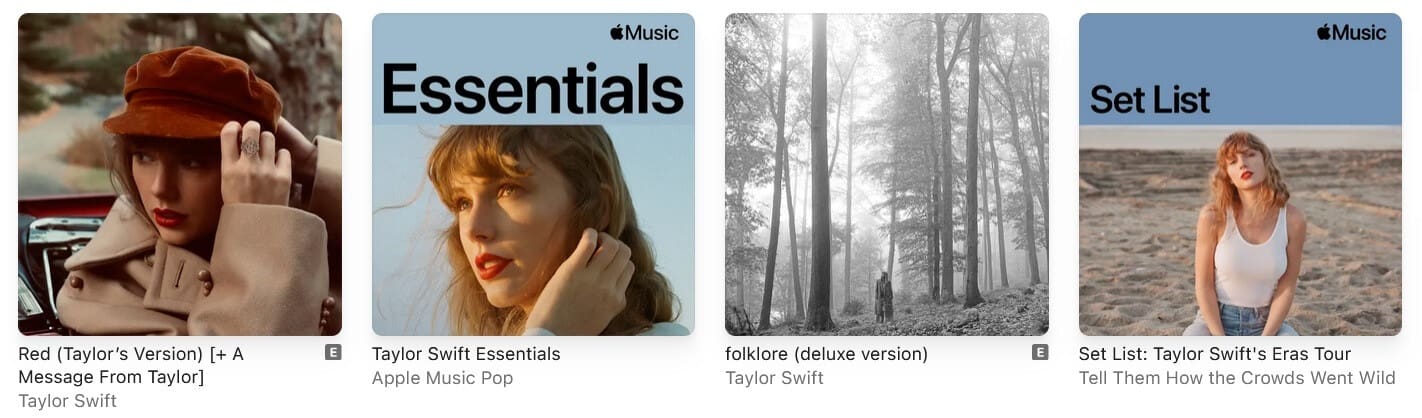 Taylor Swift is the Apple Music Artist of the Year for 2023 - Travis Kelce's girlfriend is named the Apple Music Artist of the Year for 2023